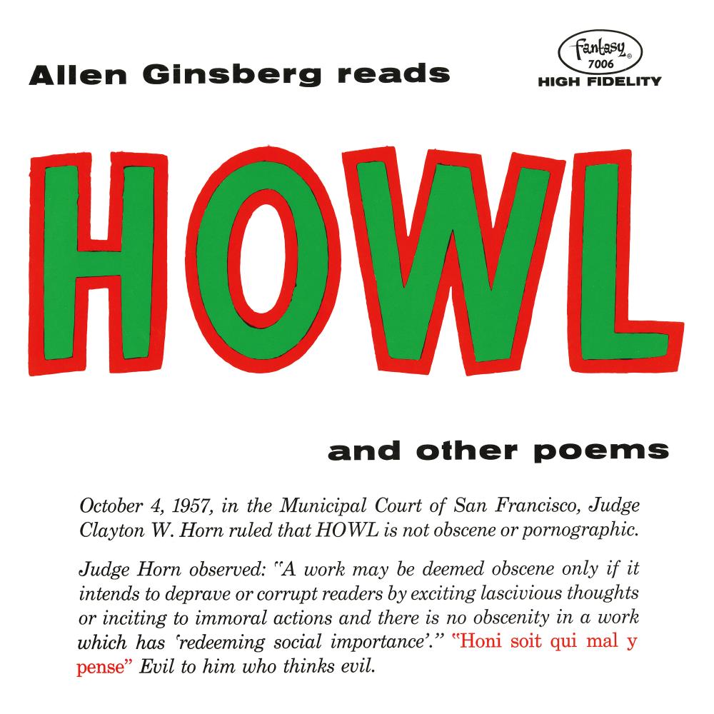 Allen Ginsberg - Howl and Other Poems [Green Blend Eco-Mix Vinyl] | Vinyl