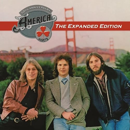 America | Hearts-50Th Anniversary (Translucent Red Vinyl/Bonus Tracks) [RSD 11.28.25] | Vinyl