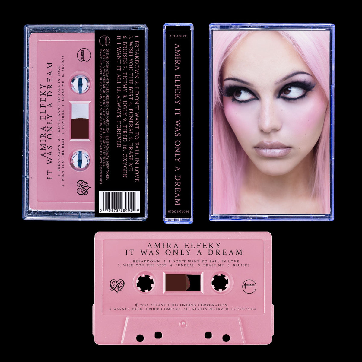 Amira Elfeky - It Was Only A Dream [Baby Pink Cassette] | Cassette