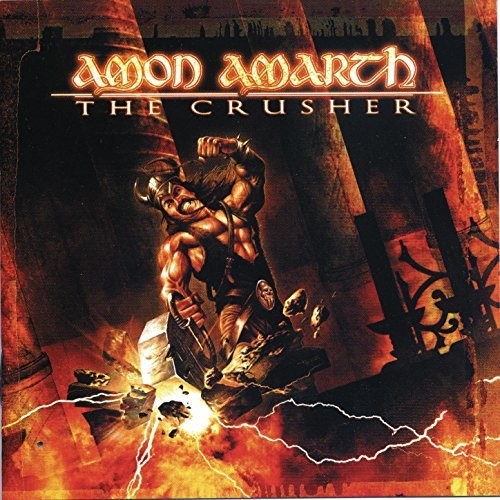 Amon Amarth - The Crusher (Limited Edition, Brown & Beige Marble) [Import] | Vinyl