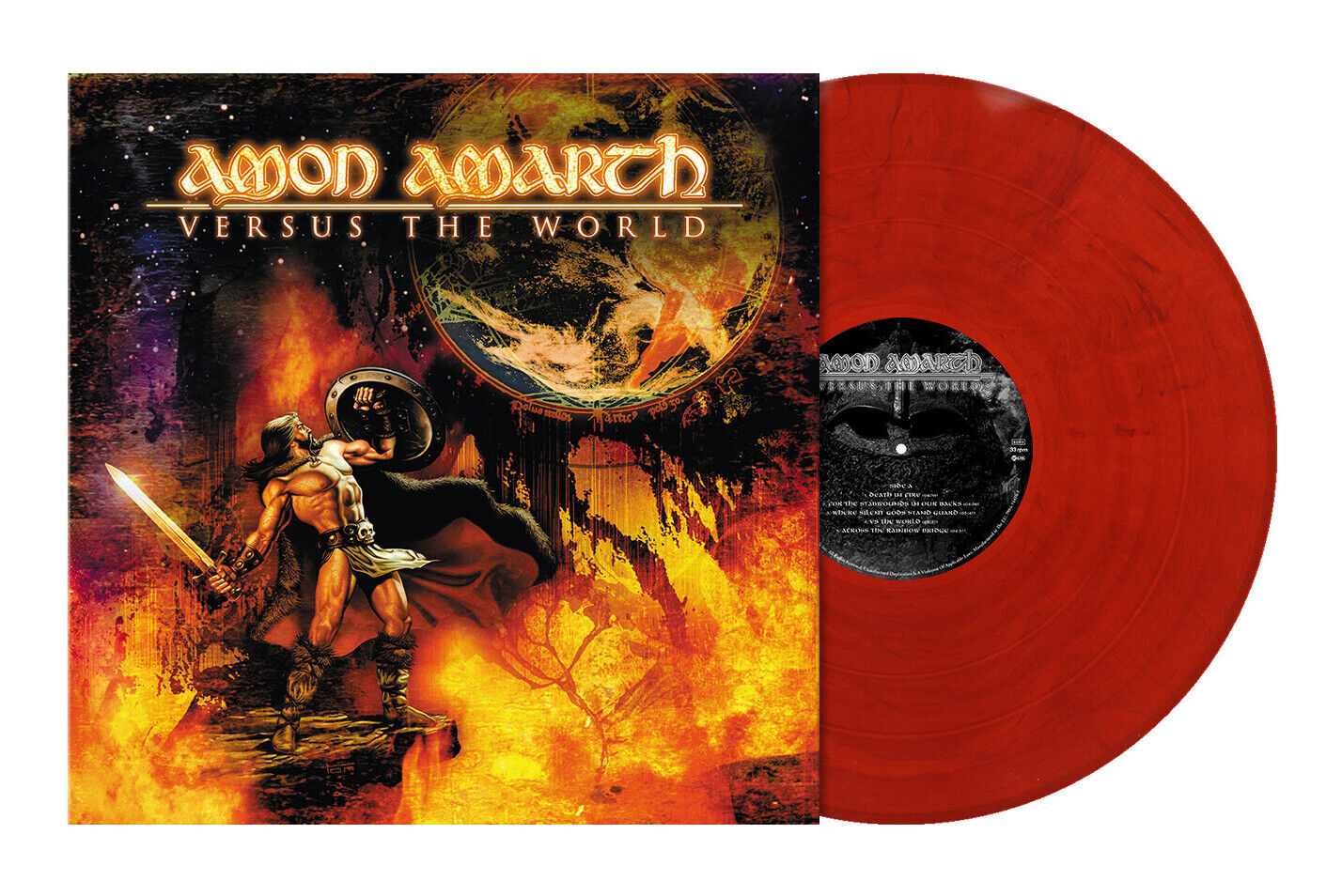 Amon Amarth | Versus The World (Limited Edition, Crimson Red Marbled Vinyl) | Vinyl