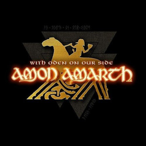 Amon Amarth - With Oden On Our Side (Limited Edition, Firefly Glow Marble) [Import] | Vinyl