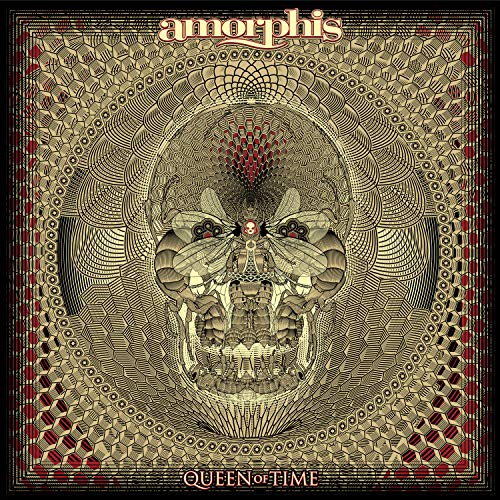 Amorphis - Queen Of Time (Clear W/Orange & Black Splatter) [2LP] | Vinyl