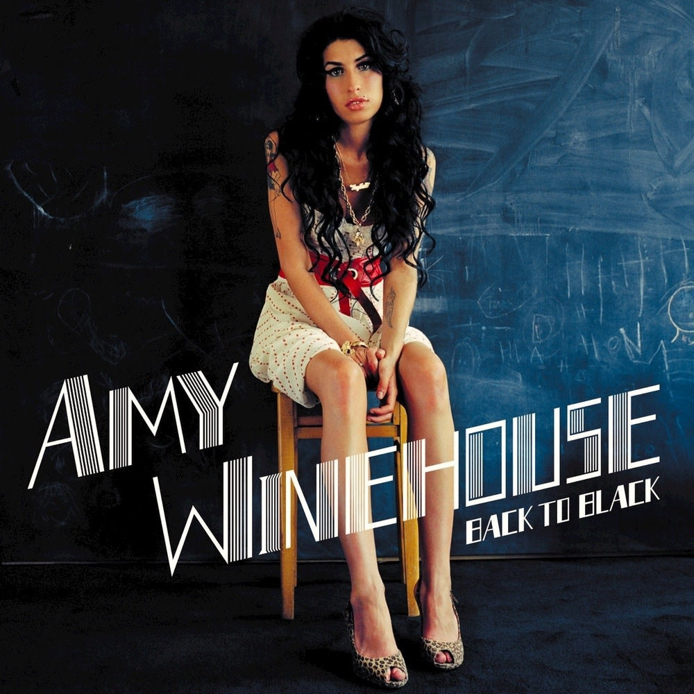 Amy Winehouse - Back To Black (Limited Edition, Blue and Black Cornetto Colored Vinyl) [Import] | Vinyl