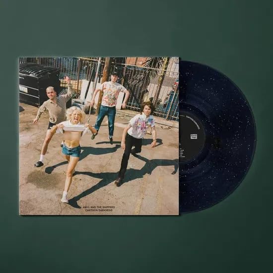 Amyl & the Sniffers | Cartoon Darkness (Bittersweet Moondance Edition, Sparkle Colored Vinyl) [Import] | Vinyl