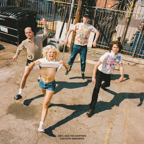 Amyl & the Sniffers | Cartoon Darkness (Doing In Me Lungs Edition) (Indie Exclusive, Limited Edition, Colored Vinyl, Smoke, Poster) | Vinyl - 0