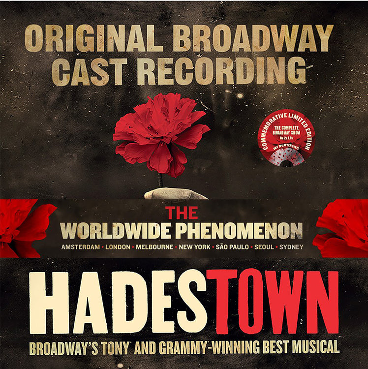 Anaïs Mitchell | Hadestown (Original Broadway Cast Recording) [Clear/Red/Black Splatter Vinyl] [2LP] | Vinyl