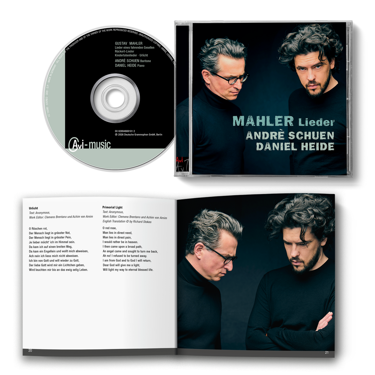 Andre Schuen/Daniel Heide - Mahler: Lieder [CD] | CD