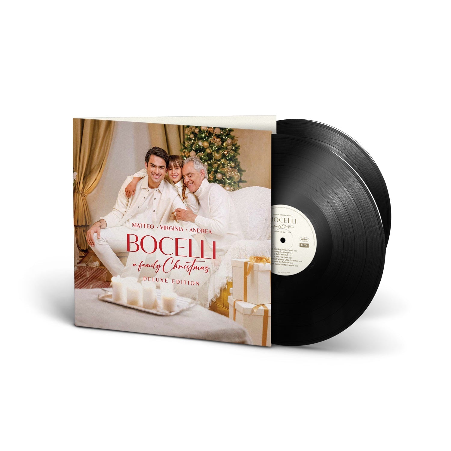 Andrea Bocelli / Matteo Bocelli / Virginia Bocelli - A Family Christmas [Deluxe Edition 2 LP] | Vinyl