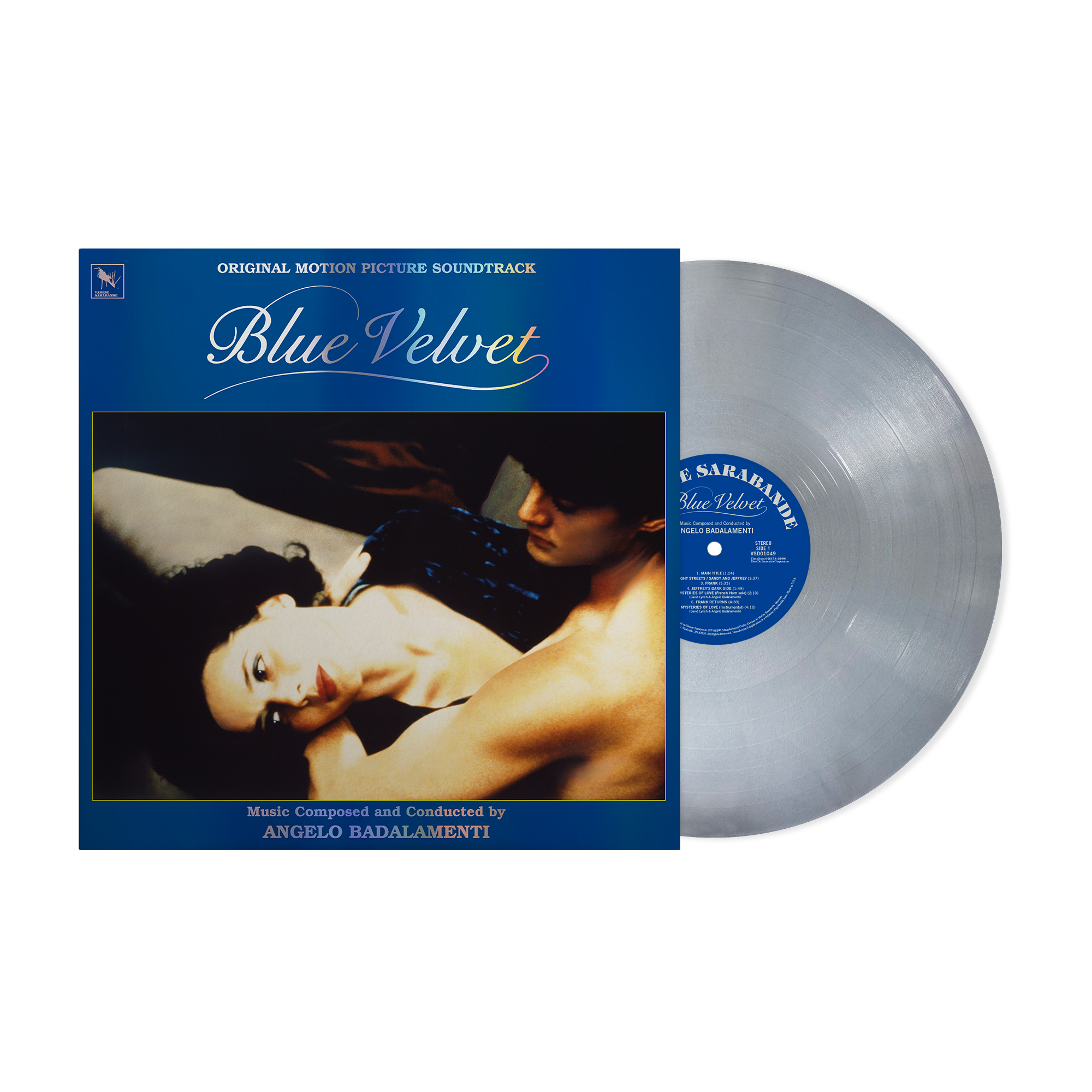 Angelo Badalamenti - Blue Velvet (Original Motion Picture Soundtrack) (Indie Exclusive, 40Th Anniversary) [Silver LP] | Vinyl