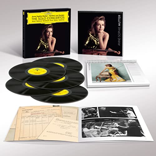 Anne-Sophie Mutter/Herbert von Karajan - Anne-Sophie Mutter / Herbert von Karajan: The Solo Concertos [5 LP] | Vinyl