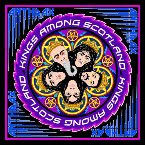 Anthrax | Kings Among Scotland (RSD Exclusive, With Book, Colored Vinyl, Blue, Red) (3 Lp's) | Vinyl