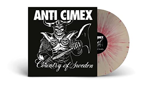 Anti Cimex | Absolut Country Of Sweden (White W/ Red Splatter Vinyl) | Vinyl
