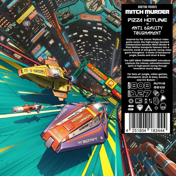 Mitch Murder X Pizza Hotline - Anti Gravity Tournament | Vinyl