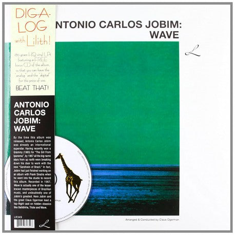 Antonio Carlos Jobim - Wave (180 Gram Vinyl) (Bonus Cd) [Import] | Vinyl