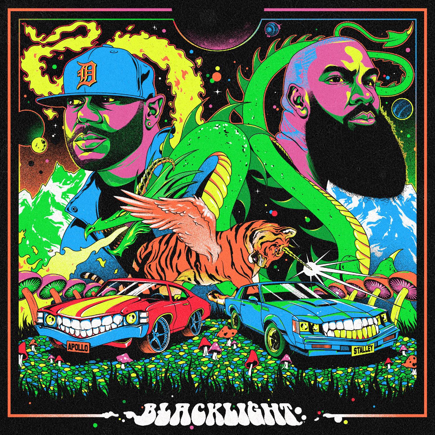 Apollo Brown & Stalley - Blacklight (Neon Green Vinyl) | Vinyl