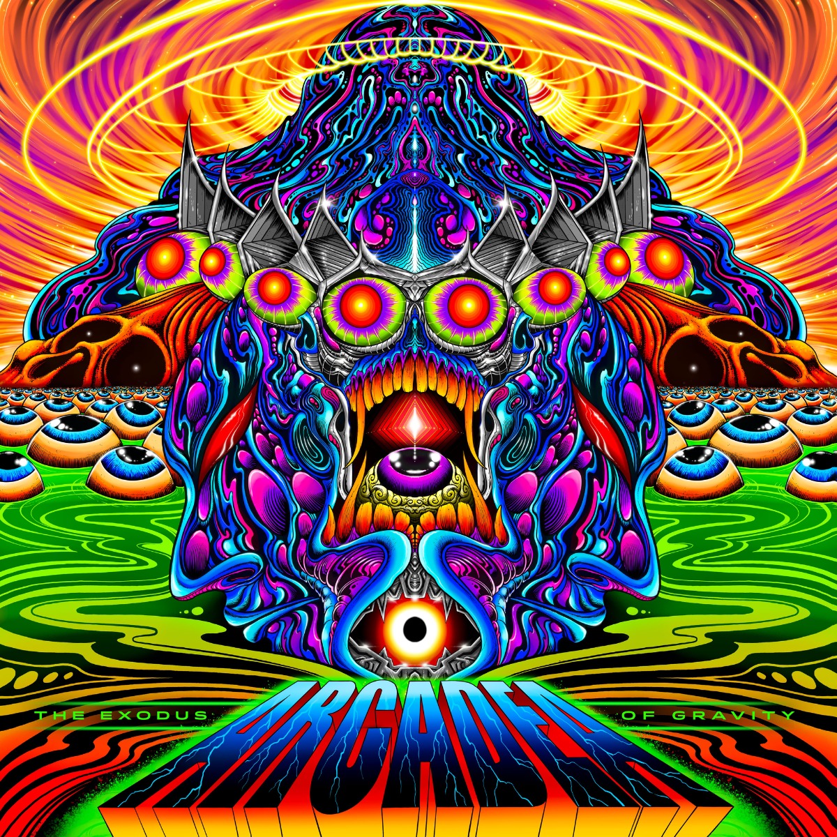 Arcadea - The Exodus Of Gravity (Neon Green Vinyl) [2LP] | Vinyl