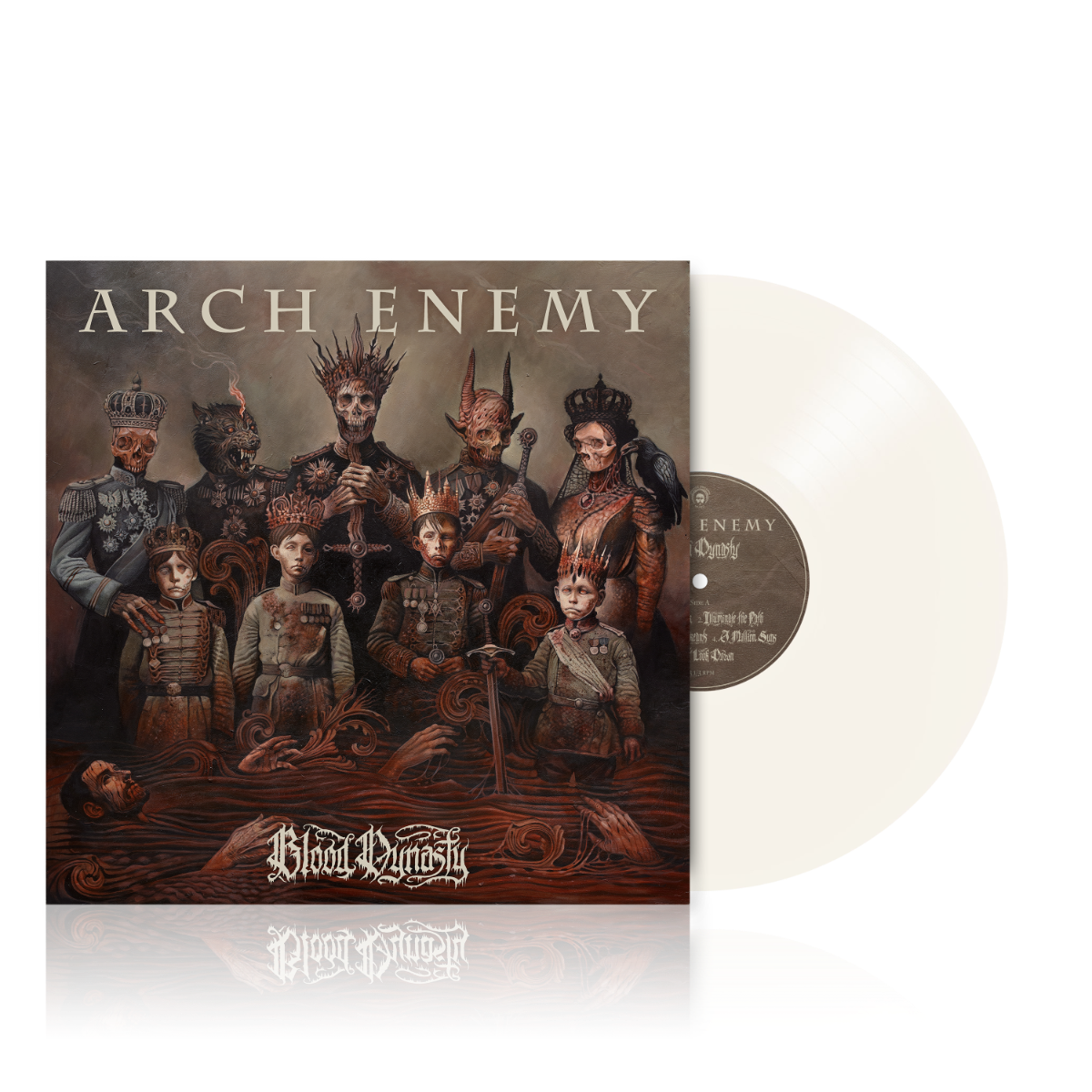 Arch Enemy | Blood Dynasty (Indie Exclusive, 180 Gram Milky White Colored Vinyl, Booklet) | Vinyl