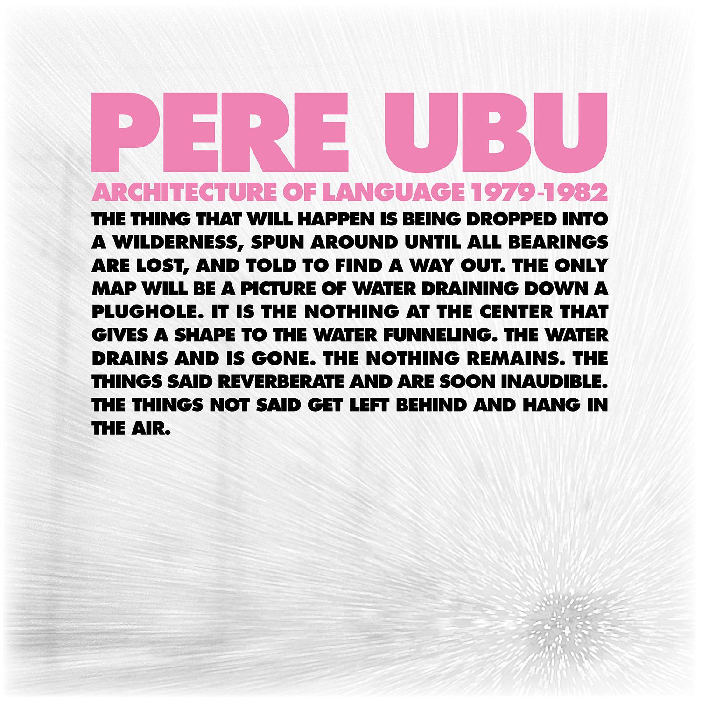 Pere Ubu | Architecture Of Language: 1979-1982 | CD