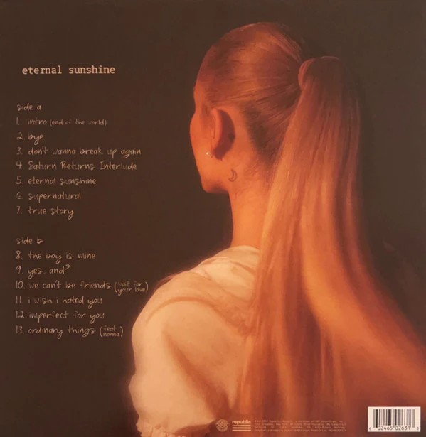 Ariana Grande - Eternal Sunshine (Limited Edition with Alternate Cover Artwork: Version 2) [Import] | Vinyl