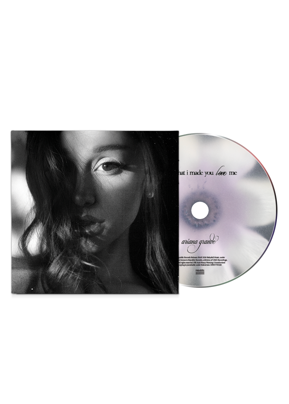 Ariana Grande - Hate That I Made You Love Me [A Cappella] [CD Single] | CD