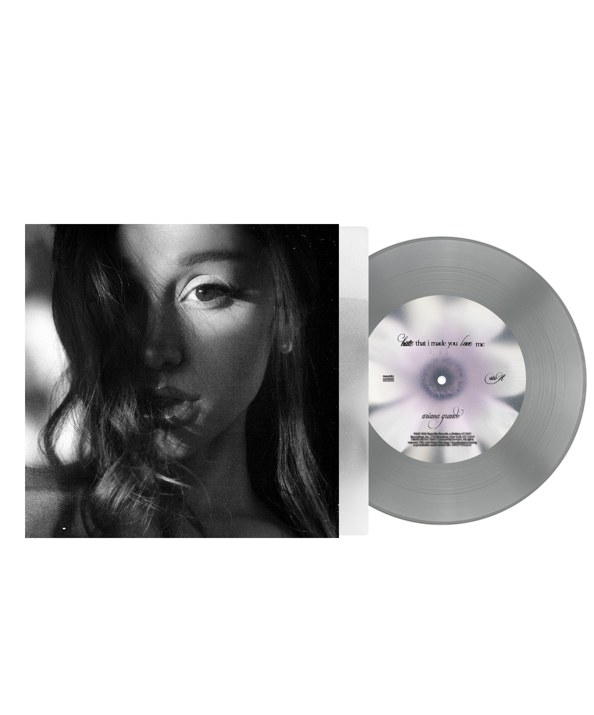 Ariana Grande - Hate That I Made You Love Me [Fluffy Tail Gray 7" Single] | Vinyl