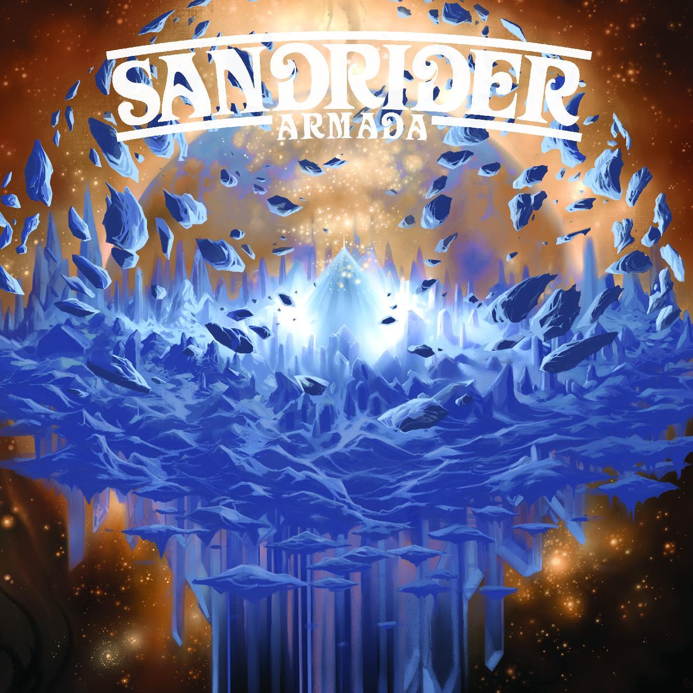 Sandrider | Armada (BLUE WITH RED & PURPLE SPLATTER VINYL) | Vinyl