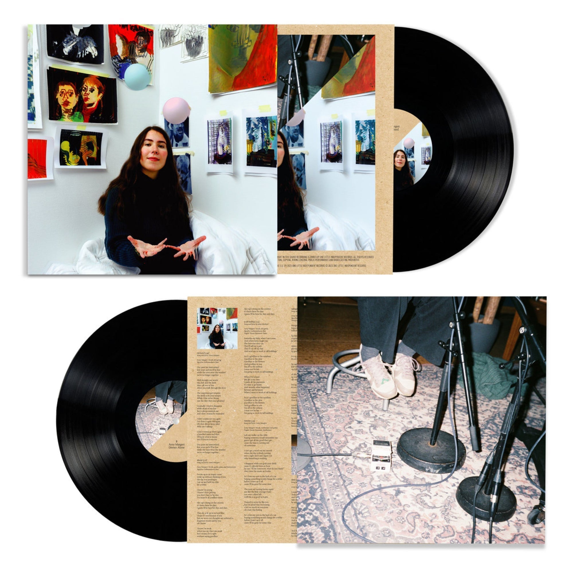 Arny Margret | Intertwined / Dinner Alone | Vinyl