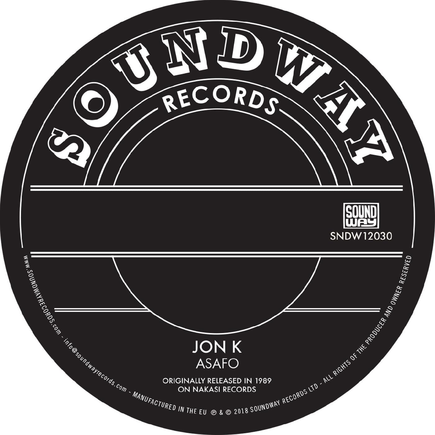 Jon K / Pat Thomas - Asafo / Enye Woa | Vinyl