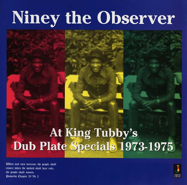 NINEY THE OBSERVER - At King Tubby's: Dub Plate Specials 1973-1975 | CD