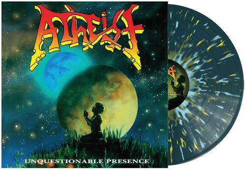 Atheist | Unquestionable Presence (Sea Blue & Yellow Splatter Colored Vinyl) | Vinyl