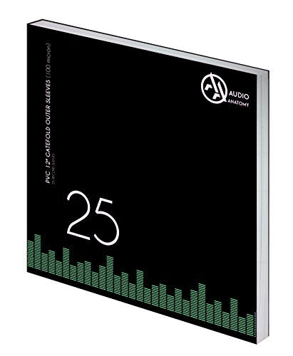 Audio Anatomy - 25X 12" PVC GATEFOLD OUTER SLEEVES (100 MICRON) | Record Sleeves