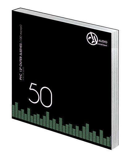 Audio Anatomy - 50X 12" PVC OUTER SLEEVES (100 MICRON) | Sleeves