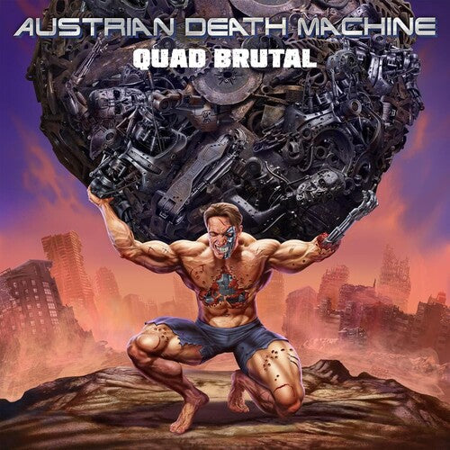 Austrian Death Machine - Quad Brutal (Colored Vinyl, Blue) | Vinyl