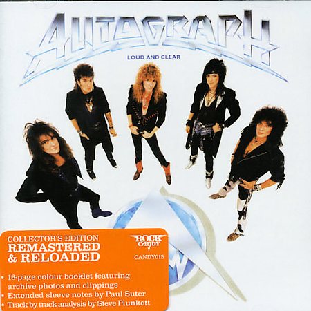 Autograph - Loud & Clear [Import] (Bonus Tracks, Remastered) | CD