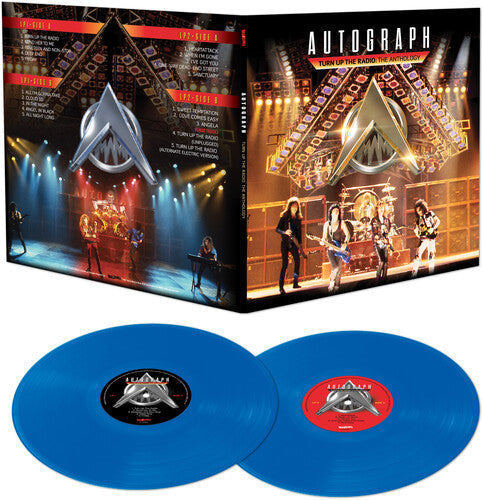 Autograph - Turn Up The Radio - The Anthology (Colored Vinyl, Blue, Gatefold LP Jacket, Limited Edition) (2 LP) | Vinyl