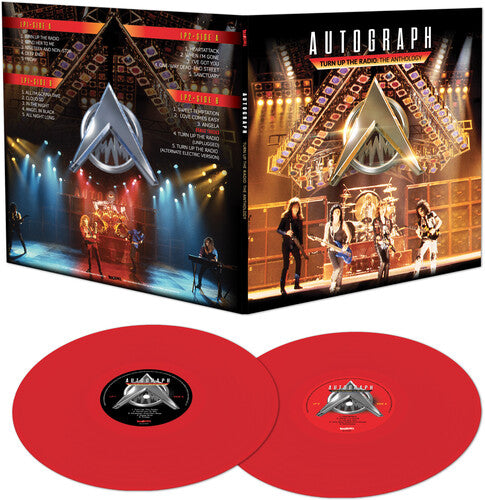 Autograph - Turn Up The Radio - The Anthology (Colored Vinyl, Red, Limited Edition, Gatefold LP Jacket) (2 LP) | Vinyl