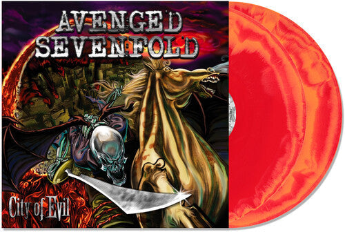 Avenged Sevenfold - City of Evil (Limited Edition, Indie Exclusive, Orange & Red Swirl Colored Vinyl) [Explicit Content] (2 Lp's) | Vinyl