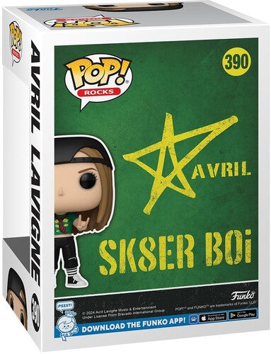 Avril Lavigne | FUNKO POP! ROCKS: Avril Lavigne - Sk8ter Boi (Vinyl Figure) | Action Figure