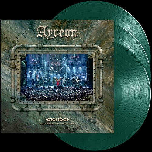 Ayreon - 01011001 - Live Beneath the Waves (Colored Vinyl, Green, Limited Edition) (3 Lp's) | Vinyl