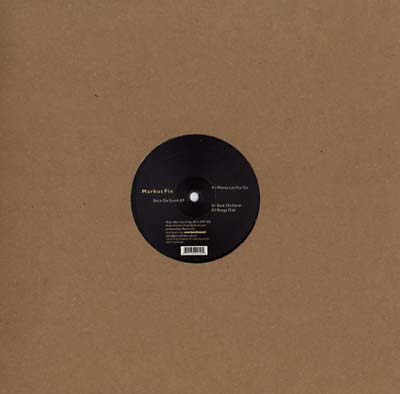 MARKUS FIX - Back on Earth EP | Vinyl
