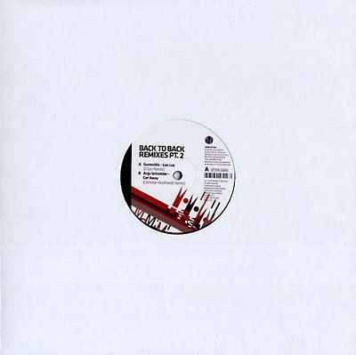 GUMMIHZ/ANJA SCHNEIDER - Back To Back Remixes Pt. 2 | Vinyl