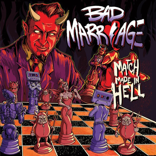 Bad Marriage | Match Made in Hell [Explicit Content] (Limited Edition, "Blood Moon" Colored Vinyl, Gatefold LP Jacket) | Vinyl
