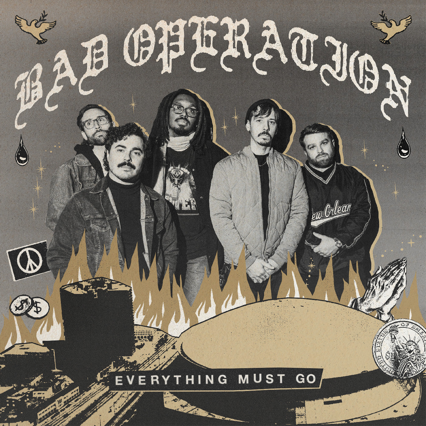 Bad Operation - Everything Must Go (Gold Vinyl) | Vinyl