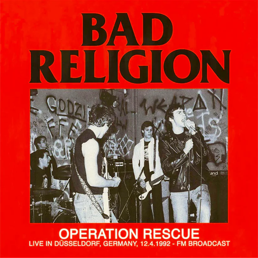 Bad Religion - Operation Rescue: Live in Düsseldorf, 1992 (Limited Edition, Red Vinyl) [Import] | Vinyl