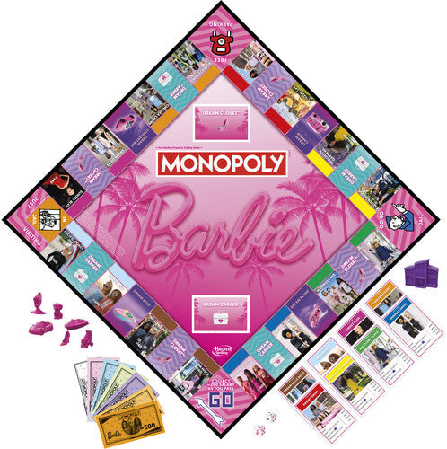 Barbie - Monopoly: Barbie Edition - Board Game (Table Top Game) | Games