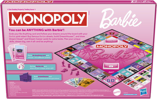 Barbie - Monopoly: Barbie Edition - Board Game (Table Top Game) | Games