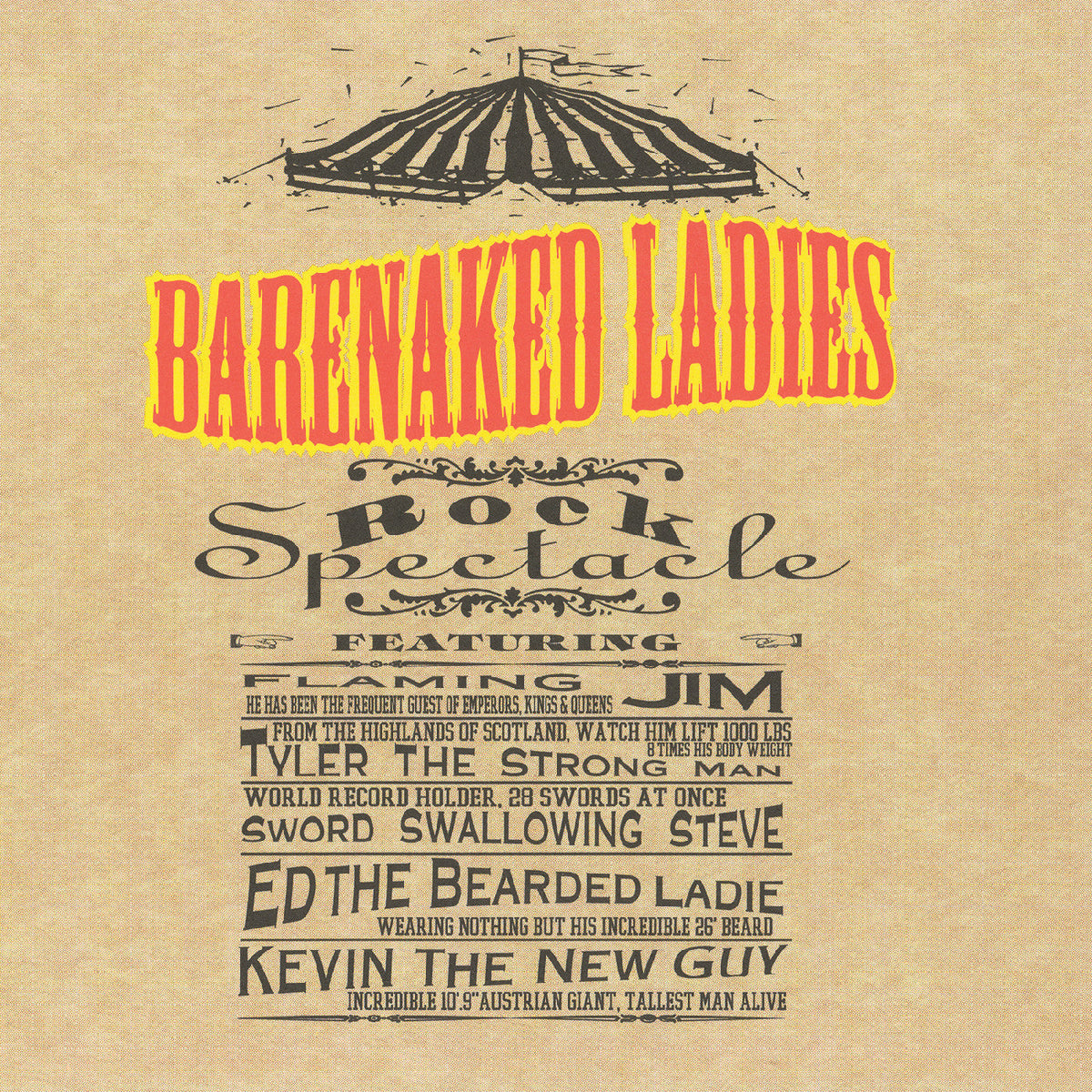 Barenaked Ladies - Rock Spectacle - 30th ANNIVERSARY (Indie Exclusive) [Orange Vinyl] | Vinyl