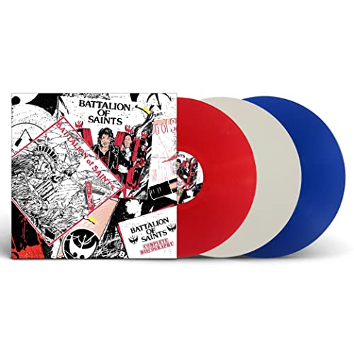 Battalion Of Saints - Complete Discography (Red, White And Blue Vinyl 3Lp) | Vinyl