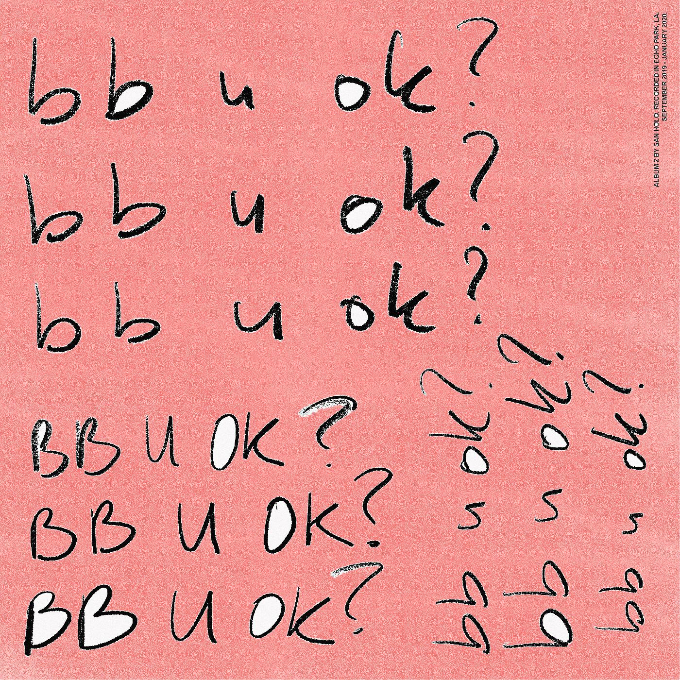 San Holo - bb u ok? | CD